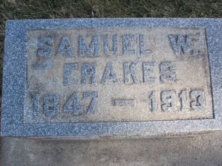 FRAKES, SAMUEL W. - Hamilton County, Iowa | SAMUEL W. FRAKES 