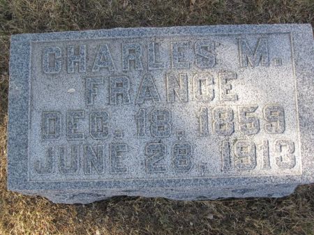 FRANCE, CHARLES M. - Hamilton County, Iowa | CHARLES M. FRANCE 
