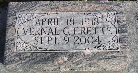 FRETTE, VERNAL C. - Hamilton County, Iowa | VERNAL C. FRETTE 