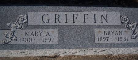 MILLER GRIFFIN, MARY A - Hamilton County, Iowa | MARY A MILLER GRIFFIN 