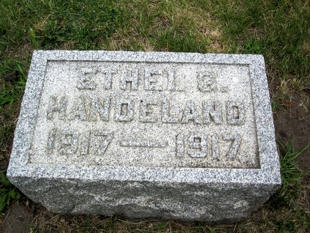 HANDELAND, ETHEL G. - Hamilton County, Iowa | ETHEL G. HANDELAND 