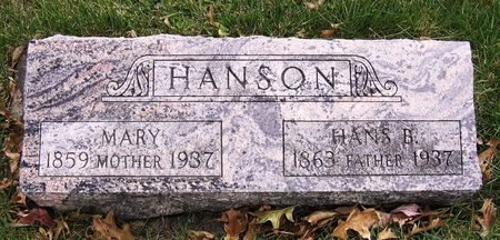 EGLAND HANSON, MARY B. - Hamilton County, Iowa | MARY B. EGLAND HANSON 