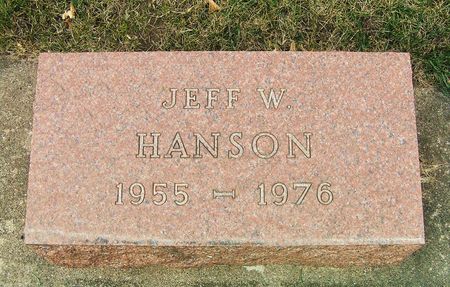 HANSON, JEFF W. - Hamilton County, Iowa | JEFF W. HANSON 