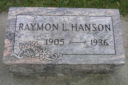 HANSON, RAYMON L. - Hamilton County, Iowa | RAYMON L. HANSON 