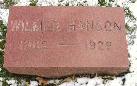 HANSON, WILMER - Hamilton County, Iowa | WILMER HANSON 