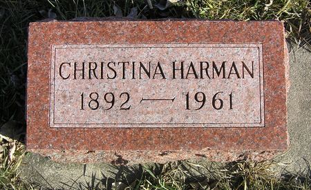 HARMAN, CHRISTINA - Hamilton County, Iowa | CHRISTINA HARMAN 