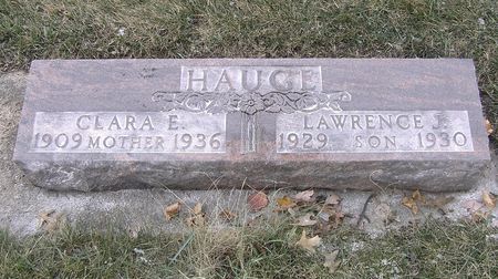 HAUGE, CLARA E. - Hamilton County, Iowa | CLARA E. HAUGE 