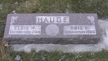 HAUGE, ELSIE N. - Hamilton County, Iowa | ELSIE N. HAUGE 