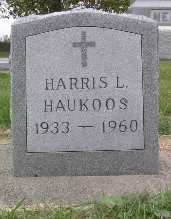 HAUKOOS, HARRIS L. - Hamilton County, Iowa | HARRIS L. HAUKOOS 
