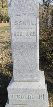 HENDERSON, OSCAR L. - Hamilton County, Iowa | OSCAR L. HENDERSON 