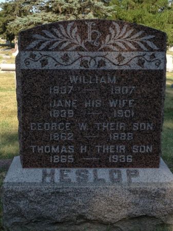 HESLOP, JANE - Hamilton County, Iowa | JANE HESLOP 