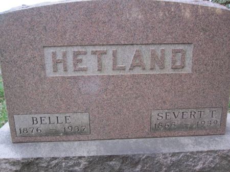 HETLAND, BELLE - Hamilton County, Iowa | BELLE HETLAND 