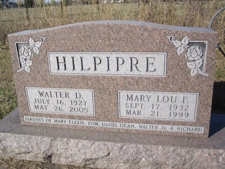 HILPIPRE, MARY LOU - Hamilton County, Iowa | MARY LOU HILPIPRE 