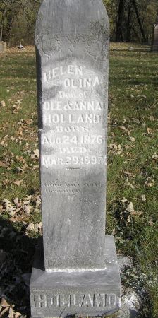 HOLLAND, HELEN OLINA - Hamilton County, Iowa | HELEN OLINA HOLLAND 