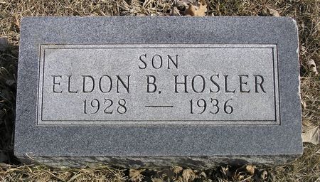 HOSLER, ELDON B. - Hamilton County, Iowa | ELDON B. HOSLER 