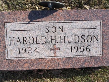 HUDSON, HAROLD H. - Hamilton County, Iowa | HAROLD H. HUDSON 