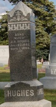 HUGHES, ANNA - Hamilton County, Iowa | ANNA HUGHES 