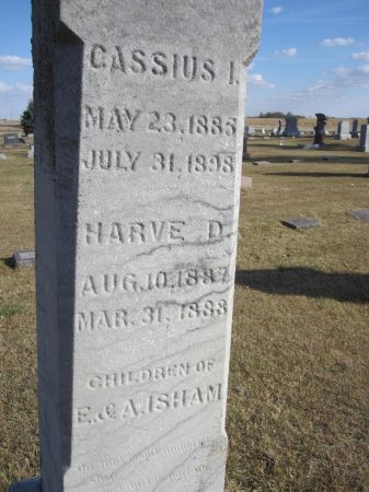 ISHAM, HARVE D. - Hamilton County, Iowa | HARVE D. ISHAM 