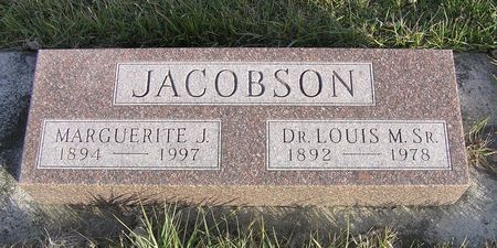 JACOBSON, DR. LOUIS M., SR. - Hamilton County, Iowa | DR. LOUIS M., SR. JACOBSON 