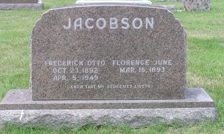 JACOBSON, FLORENCE JUNE - Hamilton County, Iowa | FLORENCE JUNE JACOBSON 