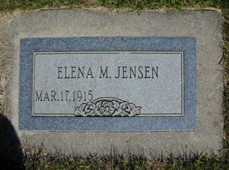 JENSEN, ELENA M. - Hamilton County, Iowa | ELENA M. JENSEN 