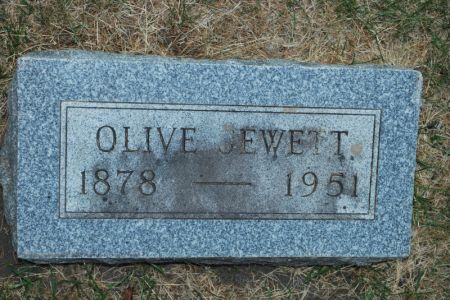 JEWETT, OLIVE - Hamilton County, Iowa | OLIVE JEWETT 