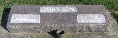 JOHNSON, CLARENCE G. - Hamilton County, Iowa | CLARENCE G. JOHNSON 