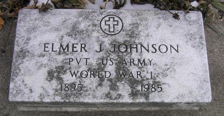 JOHNSON, ELMER J. - Hamilton County, Iowa | ELMER J. JOHNSON 