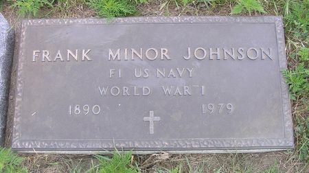 JOHNSON, FRANK MINOR - Hamilton County, Iowa | FRANK MINOR JOHNSON 
