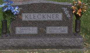 KLECKNER, MARVIN G - Hamilton County, Iowa | MARVIN G KLECKNER 
