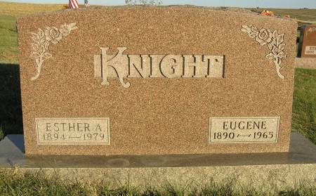 SORENSON KNIGHT, ESTHER A. - Hamilton County, Iowa | ESTHER A. SORENSON KNIGHT 