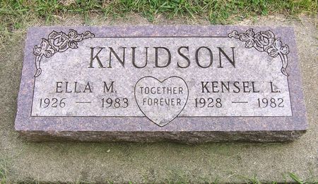 KNUDSON, ELLA M. - Hamilton County, Iowa | ELLA M. KNUDSON 