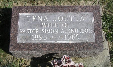 KNUTSON, TENA JOETTA - Hamilton County, Iowa | TENA JOETTA KNUTSON 
