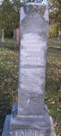 LARSON, JOHN - Hamilton County, Iowa | JOHN LARSON 