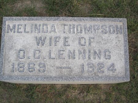 THOMPSON LENNING, MELINDA - Hamilton County, Iowa | MELINDA THOMPSON LENNING 