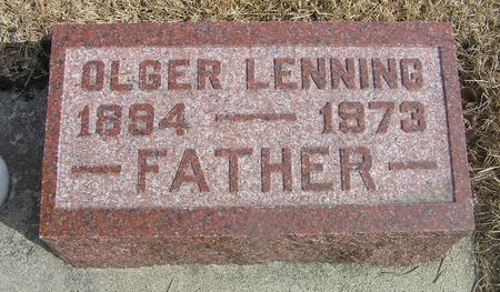 LENNING, OLGER - Hamilton County, Iowa | OLGER LENNING 