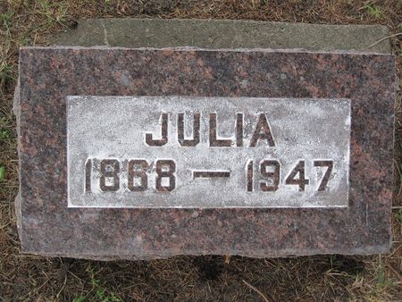 LUGLAN, JULIA - Hamilton County, Iowa | JULIA LUGLAN 
