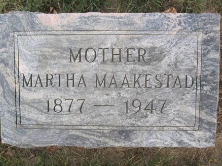 MAAKESTAD, MARTHA - Hamilton County, Iowa | MARTHA MAAKESTAD 