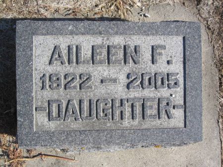 MILLER, AILEEN F. - Hamilton County, Iowa | AILEEN F. MILLER 