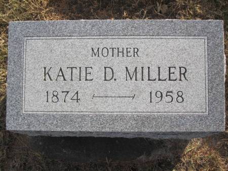 SINGER MILLER, KATIE D. - Hamilton County, Iowa | KATIE D. SINGER MILLER 