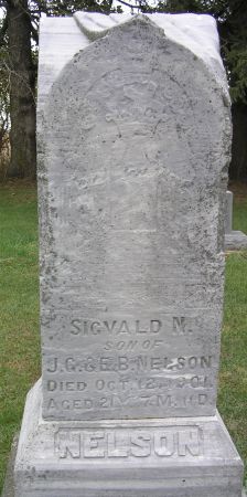 NELSON, SIGVALD N. - Hamilton County, Iowa | SIGVALD N. NELSON 