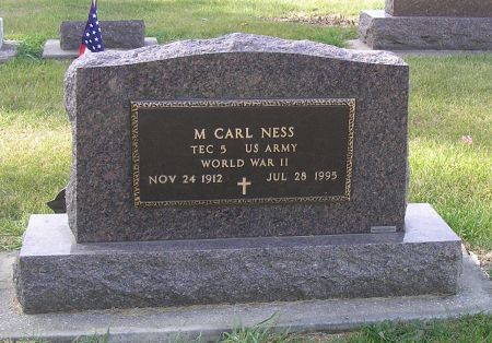 NESS, M. CARL - Hamilton County, Iowa | M. CARL NESS 