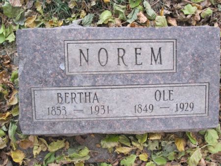 NOREM, OLE - Hamilton County, Iowa | OLE NOREM 