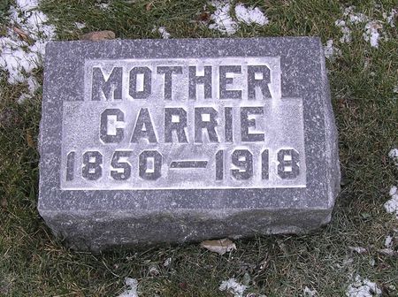 OAKLAND, CARRIE - Hamilton County, Iowa | CARRIE OAKLAND 