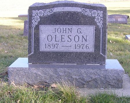 OLESON, JOHN G. - Hamilton County, Iowa | JOHN G. OLESON 