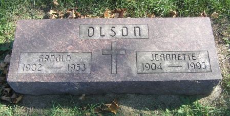 OLSON, ARNOLD - Hamilton County, Iowa | ARNOLD OLSON 