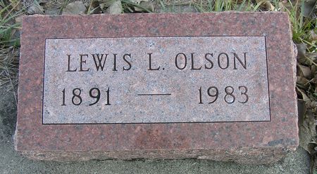 OLSON, LEWIS L. - Hamilton County, Iowa | LEWIS L. OLSON 