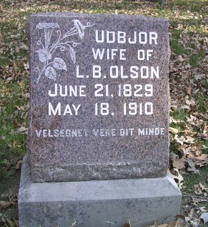 OLSON, UDBJOR - Hamilton County, Iowa | UDBJOR OLSON 