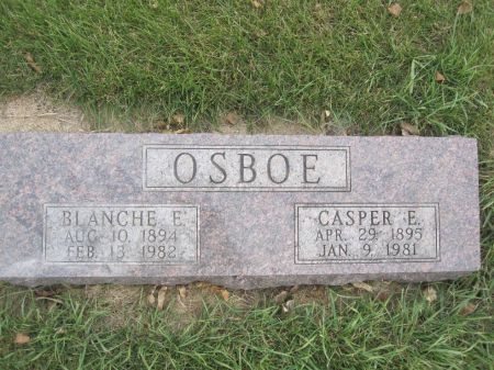 OSBOE, BLANCHE E. - Hamilton County, Iowa | BLANCHE E. OSBOE 