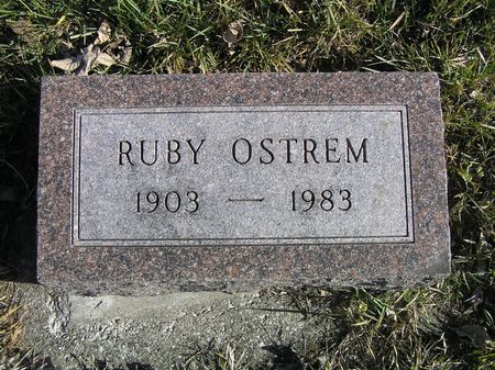 OSTREM, RUBY - Hamilton County, Iowa | RUBY OSTREM 